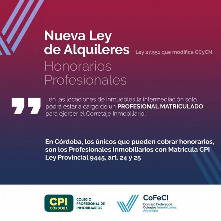 Nueva Ley de Alquileres
