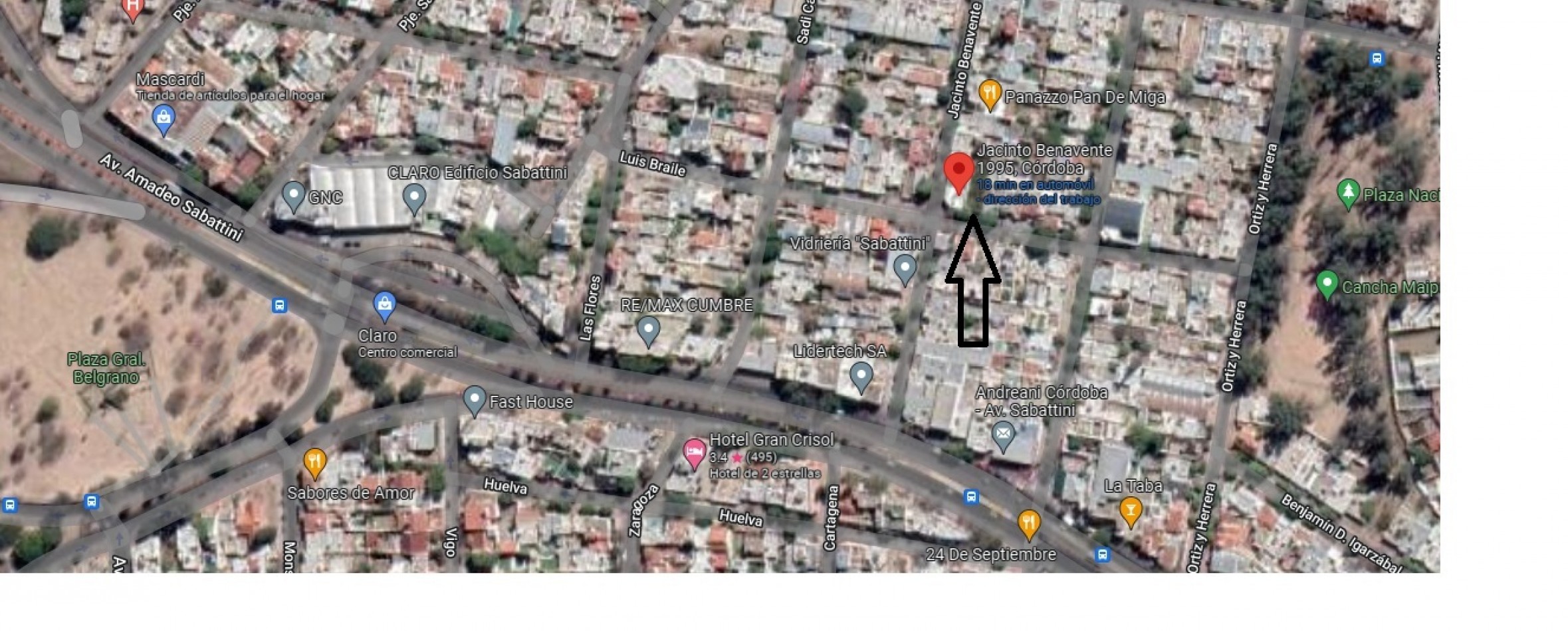 Vendo galpon esquina zona Av. Sabattini 600m2