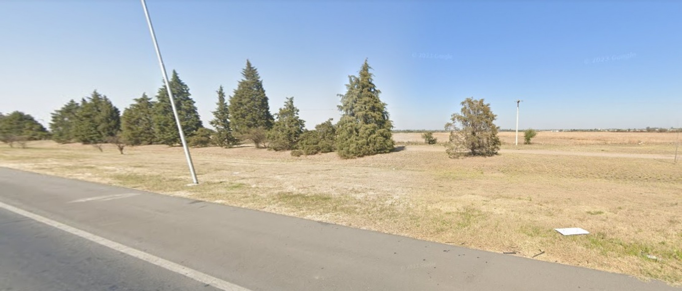 Campo frente Autopista Cordoba Rosario zona Circunvalacion 8ha