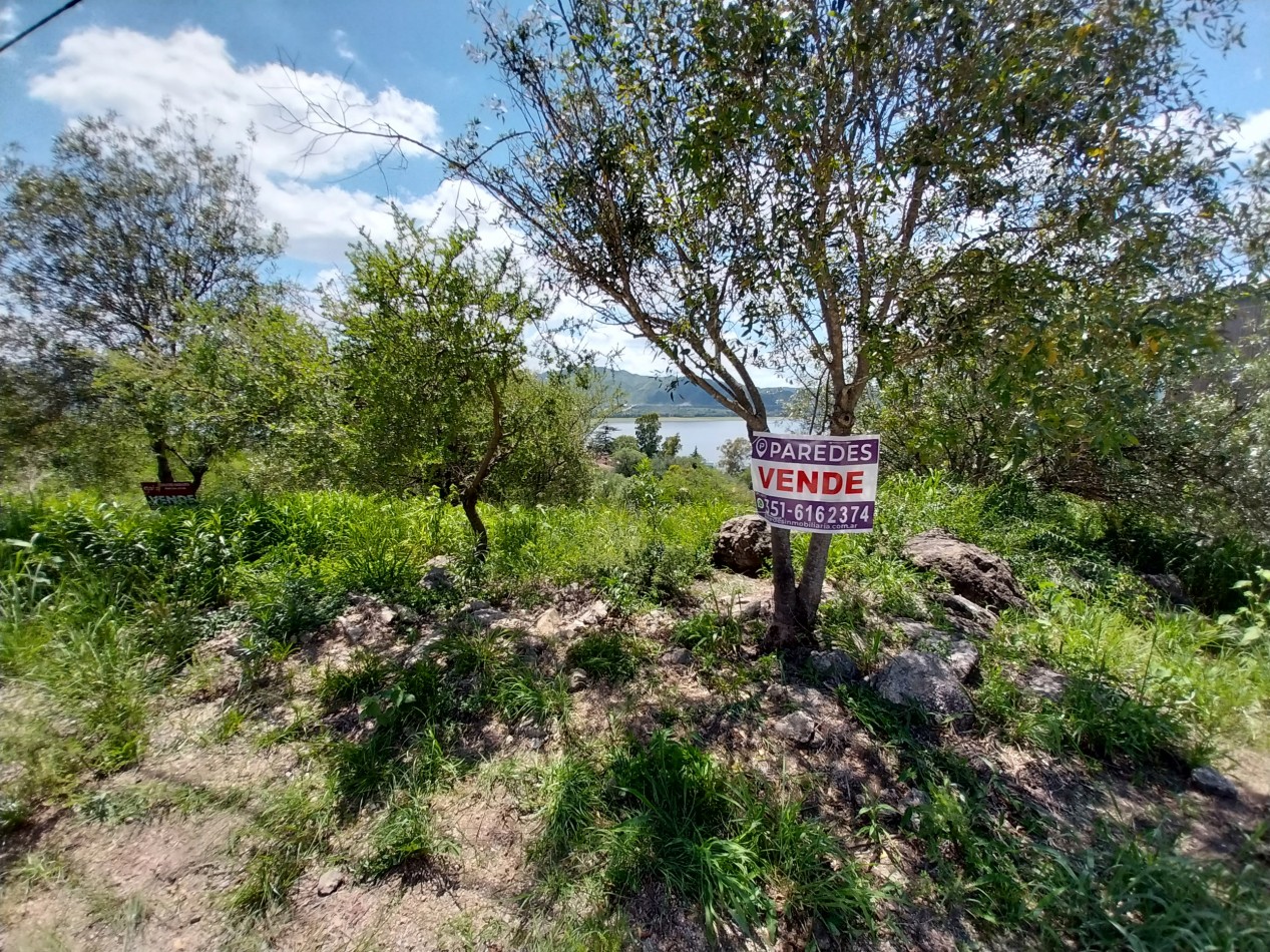 Parque Siquiman vista al lago San Roque terreno 1400m2