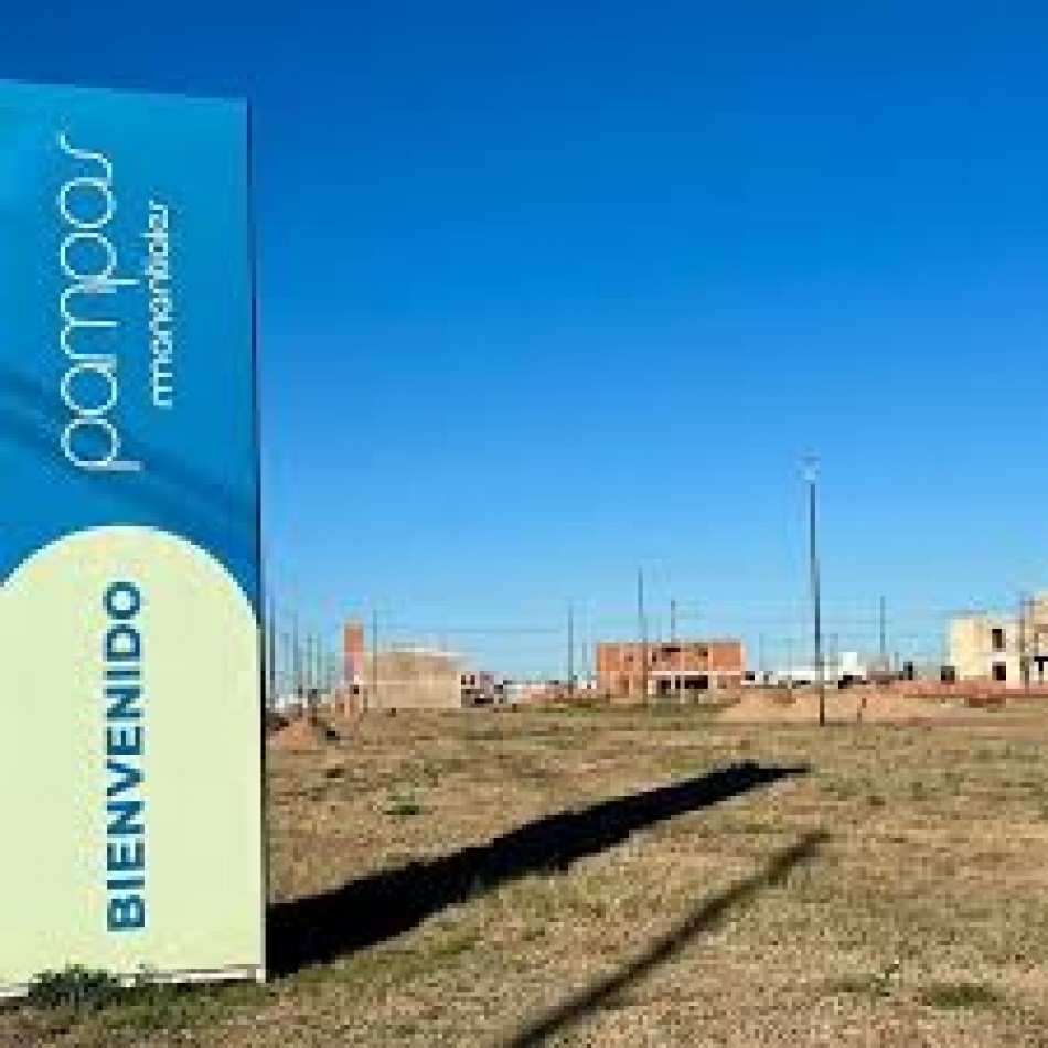 Pampas de Manantiales terreno venta 350m2 apto duplex (EDISUR)
